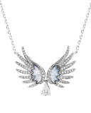 Vesta Diamond & Mother-of-Pearl Pendant Necklace