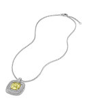 24mm Châtelaine® Spiraled Bezel Necklace with Diamonds