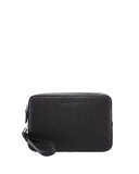 Revival Men's Leather Clutch Bag, Black