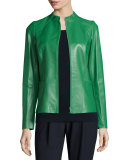 Hera Lambskin Leather Jacket 