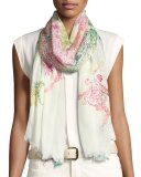 Boteh Cashmere/Silk Stole