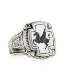 Men's Pegasus Square Ring, Size 10 