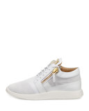 Men's Leather & Suede Trainer Sneaker