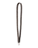 Attica Ring-Embellished Handbag Strap, Black 