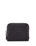 Intrecciato Zip-Around Card Case