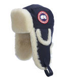 Shearling Fur Pilot Hat