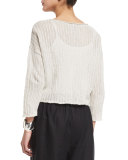 Fisher Project Metallic Drop Needle Top 