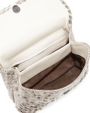 Olimpia Tobu Ayers Shoulder Bag, Natural