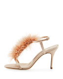 Elia Feather T-Strap 105mm Sandal