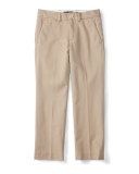 Straight-Leg Stretch Chino Pants, Size 2-7