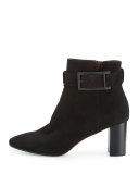 Vanie Weatherproof Ankle Boot, Black