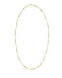 Marrakech 18k Gold Single Strand Necklace, 36"L