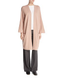 Blanket Cashmere Coat Cardigan, Rose Hip