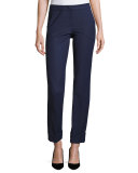 Tech-Cotton Wide-Cuff Pants, Marino Blue