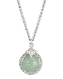 New World Doublet Pendant Necklace with Diamonds