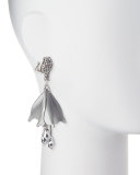 Impatiens Flower Drop Earrings