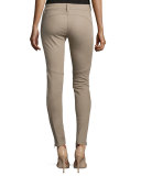400 Matchstick Ankle Jeans, Taupe