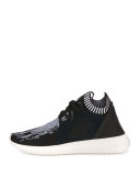 Tubular Defiant Primeknit Trainer, Black