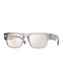 Public School 55 Acetate Sunglasses, Silver