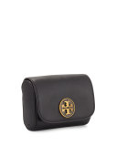 Alastair Small Leather Crossbody Bag, Black