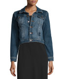 Denim Cropped Jacket