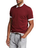 Athletic Short-Sleeve Sweatshirt