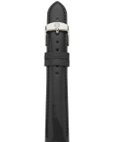 16mm Patent Leather Watch Strap, Black