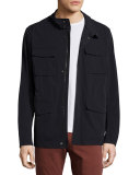 Microfiber Field Jacket, Dark Navy