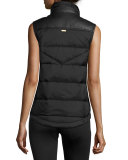 City Puffer Vest, Black