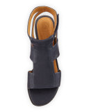 Teasel Leather City Sandal, Country Marino