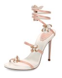 Floral Snake 105mm Sandal