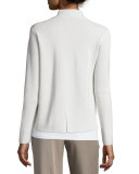 Silk Organic Cotton Interlock Jacket