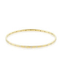 18K Gold Senso Thin 28-Stone Bangle with Diamonds (.68ctw)