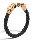 Legends Naga Dragon Leather Bracelet