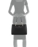 robson lane anabel leather shoulder bag, black