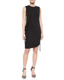 Nadia Asymmetric Draped Dress