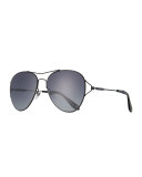 Gradient Aviator Sunglasses