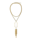 Rayne Pendant Necklace, Mother-of-Pearl