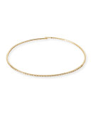 Baguette Diamond Collar Necklace in 18K Yellow Gold