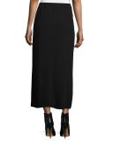 Silk Georgette Long Skirt 