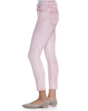 Angie Super Skinny Ankle Jeans, Waterlilly