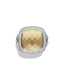 Albion Ring with Gold and Diamonds