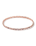 18k Rose Gold Blue Sapphire Starlet Bangle 