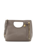 Alix Medium Shopper Tote Bag, Dark Gray