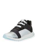 Kozoko Colorblock Low-Top Sneaker, Black/Silver