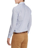 Buoy-Print Long-Sleeve Sport Shirt
