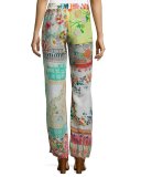 Power Scarf Printed Pants 