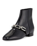 Lennox Leather Link Bootie, Black