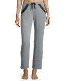 Waldorf Lounge Pants, Heather Gray/Black