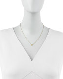 BFF Pendant Bezel Diamond Necklace